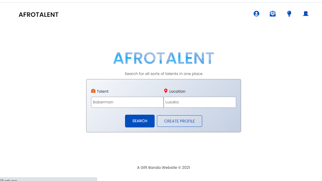 Talent Search Platform